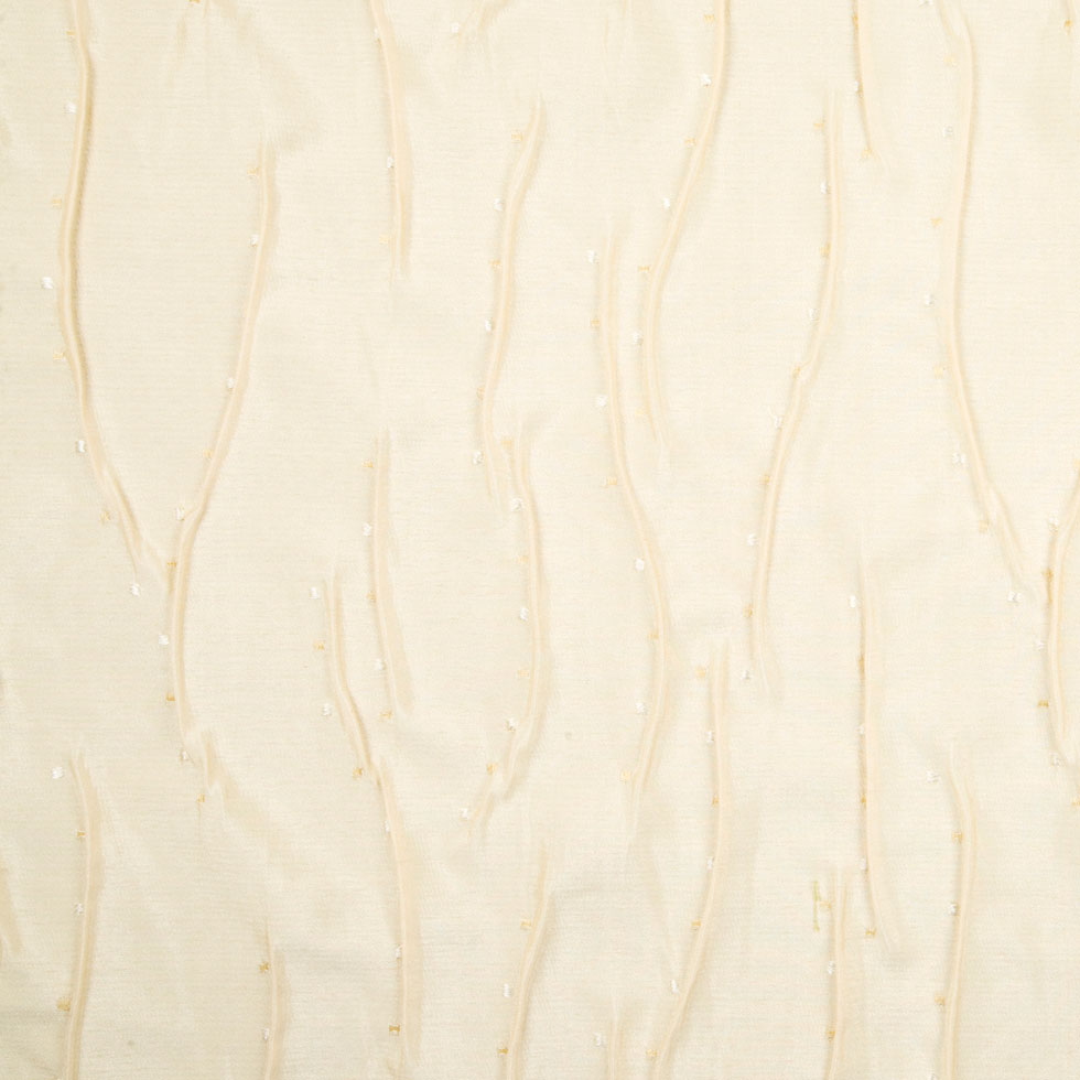 Cream Geometric Woven
