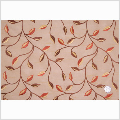 Victorian Gold/Rustique/Cinnamon/Gold Floral Shantung   /Dupioni Full