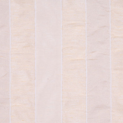 Cream/Vanilla Stripes Woven Detail