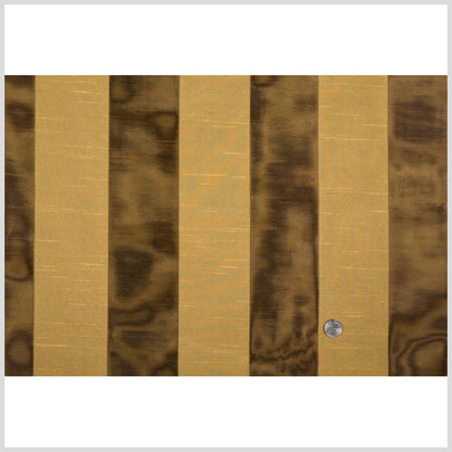 Chocolate/Antique Gold Stripes Woven Full