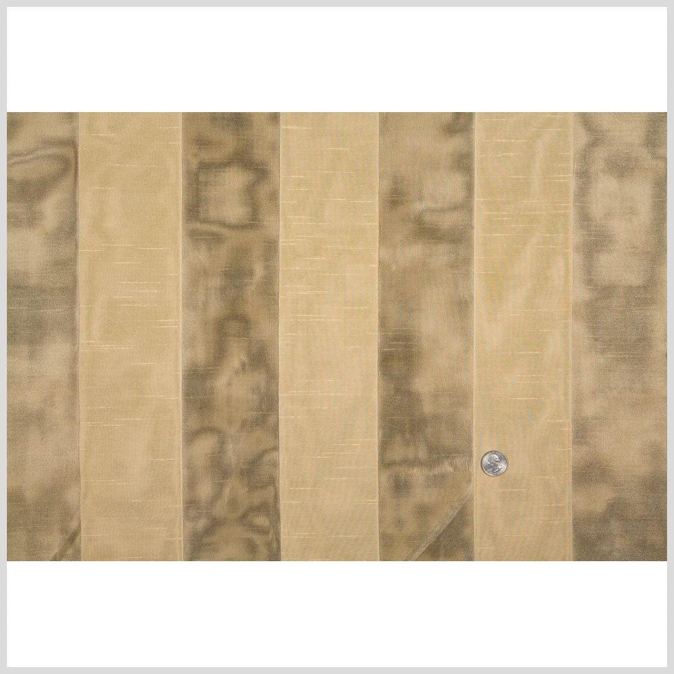 Bronze/Soft Gold Stripes Woven Full