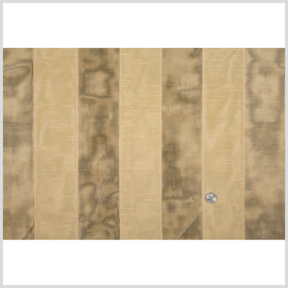 Bronze/Soft Gold Stripes Woven Full