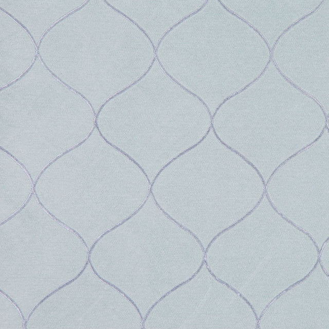Blue Diamonds Embr & Eyelet