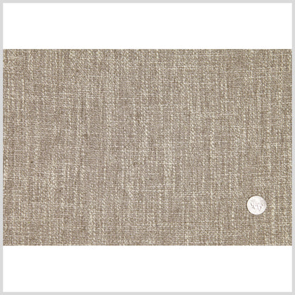 Wheat/Cream Solid Woven Boucle Full