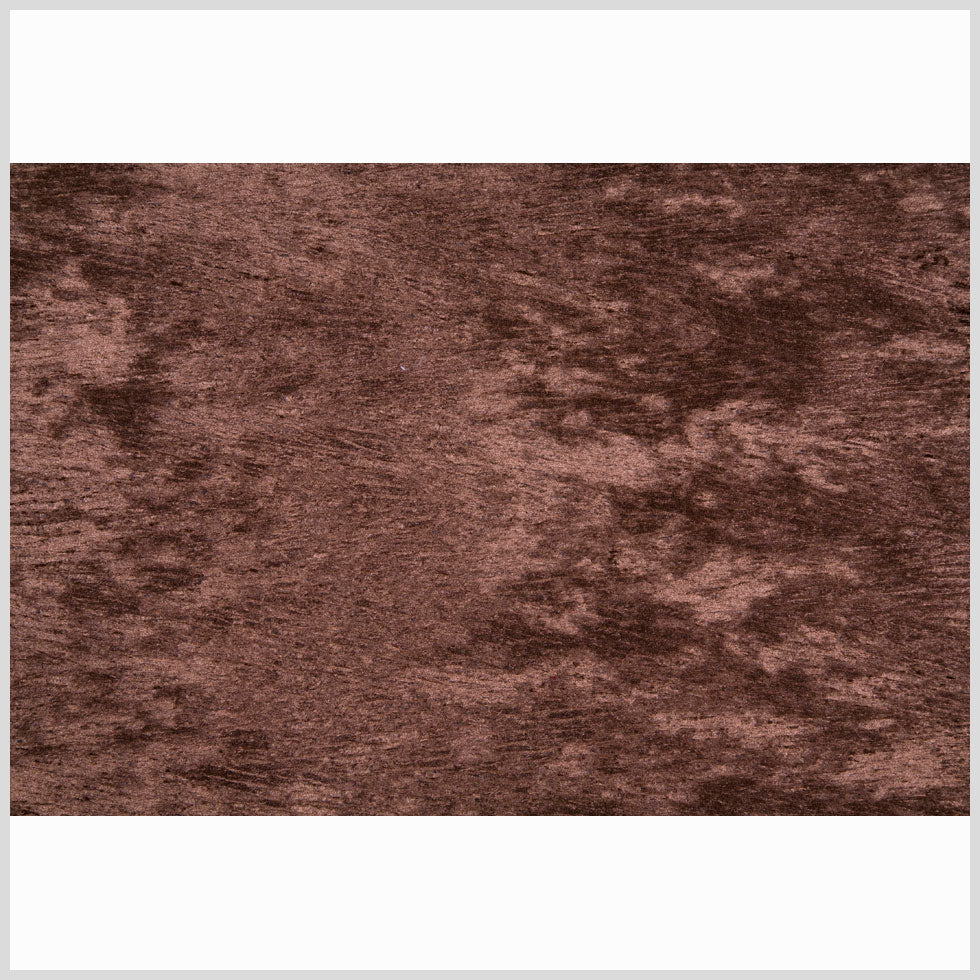 Chocolate Crinkled Velvet Full