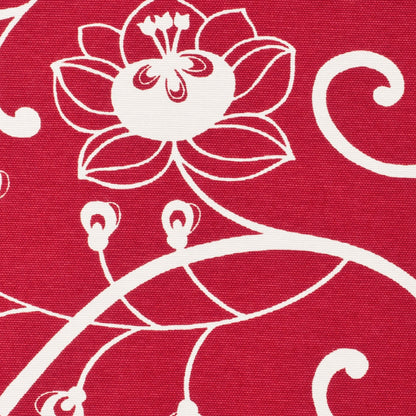 Off-White/Primary Red Floral Canvas Detail