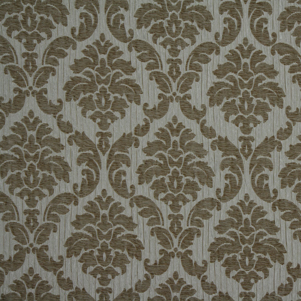 Cashmere/Beige Damask Chenille
