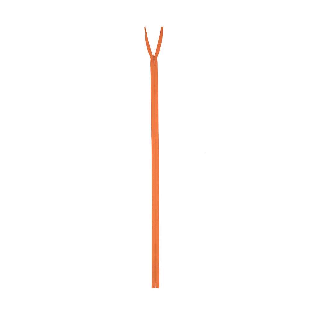 Invisible Zipper 24" by YKK - 006 Medium Orange Detail