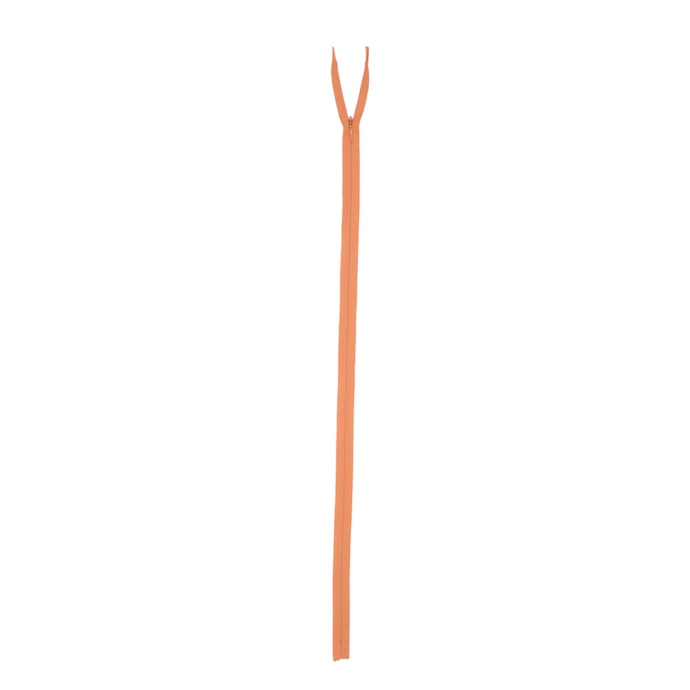 Invisible Zipper 24" by YKK - 043 Apricot Orange Detail