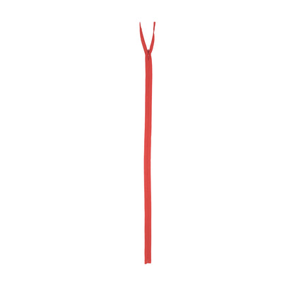 Invisible Zipper 24" by YKK - 200 Medium Orange-Red Detail