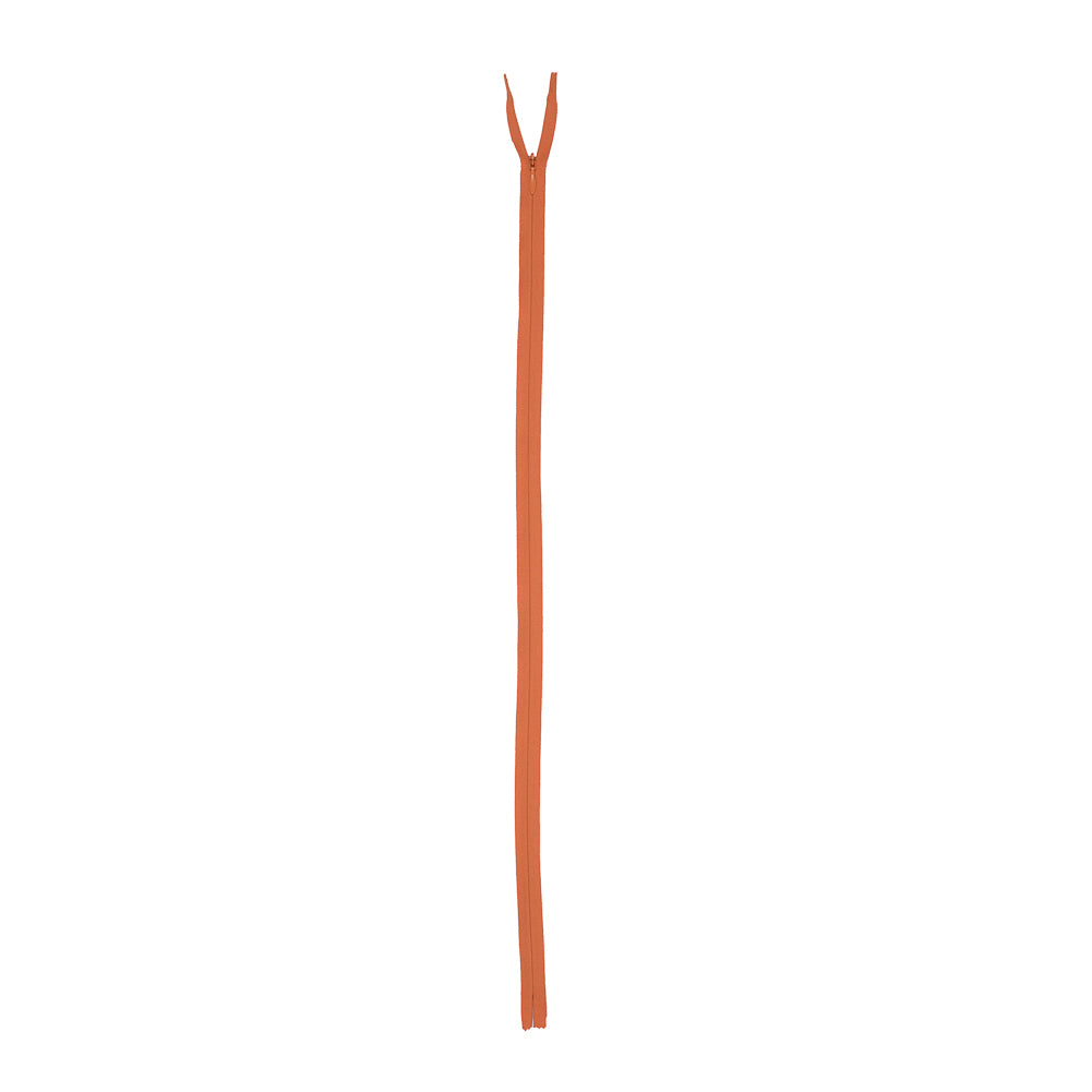 Invisible Zipper 24" by YKK - 234 Fall Orange Detail