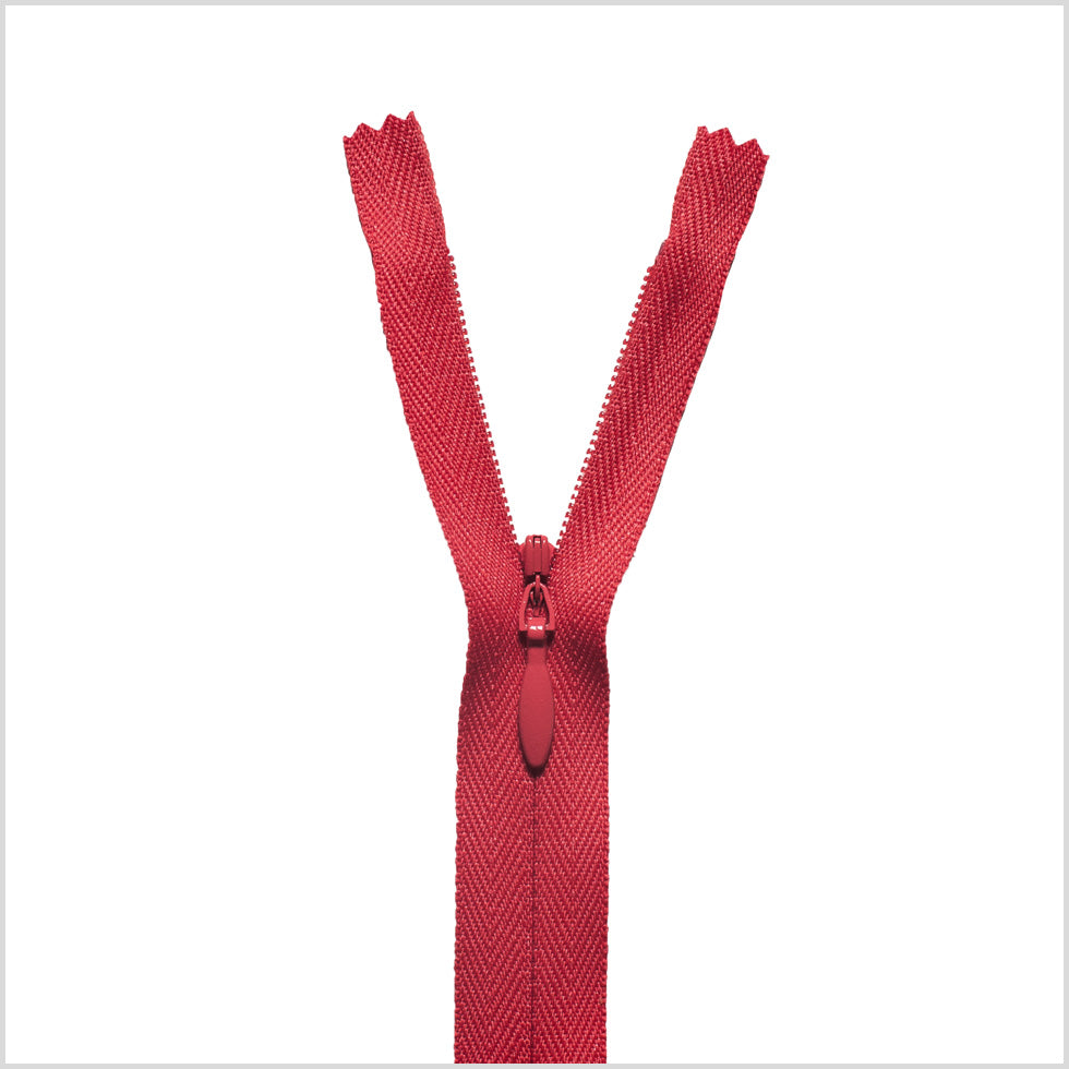 Invisible Zipper 24" by YKK - 818 Red