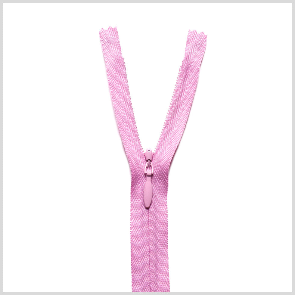 Invisible Zipper 9" by YKK - 042 Purple Pink