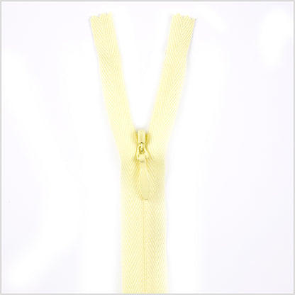 Invisible Zipper 9" by YKK - 054 Pale Yellow
