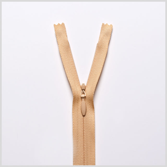 Invisible Zipper 9" by YKK - 128 Light Khaki