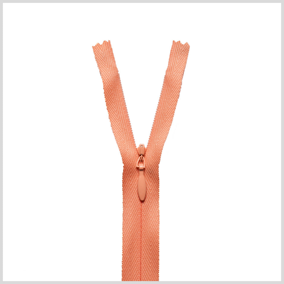 Invisible Zipper 9" by YKK - 522 Creamsicle