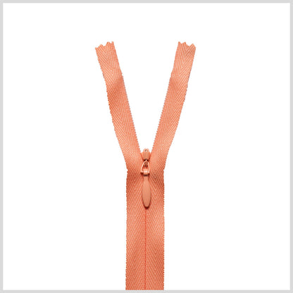 Invisible Zipper 9" by YKK - 522 Creamsicle