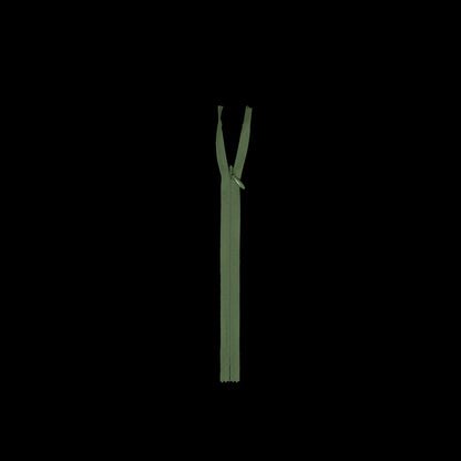 Invisible Zipper 9" by YKK - 528 Fluorite Green Detail
