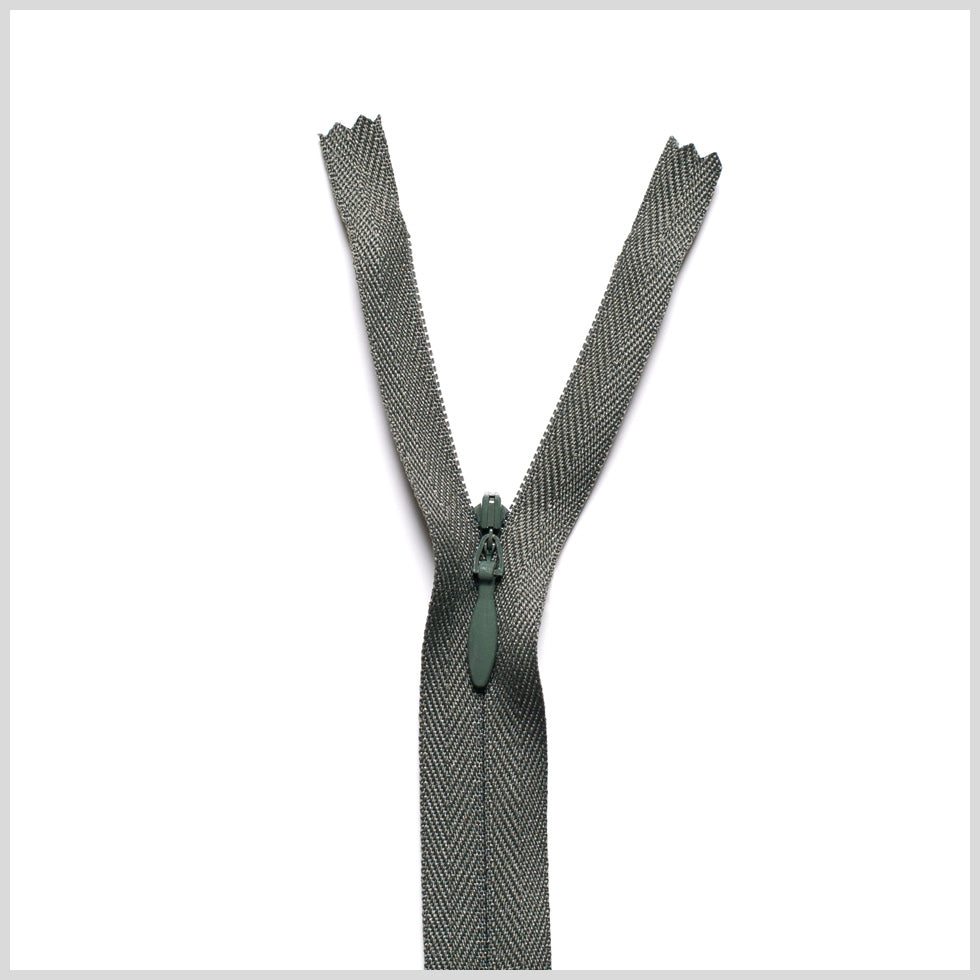 Invisible Zipper 9" by YKK - 567 Pale Army