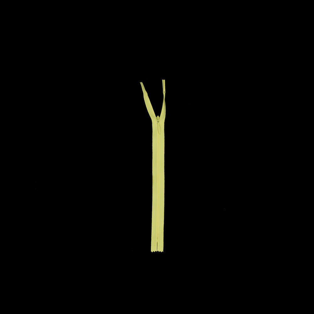 Invisible Zipper 9" by YKK - 803 Lemonade Detail