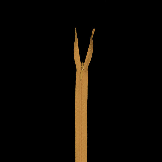 Invisible Zipper 9" by YKK - 846 Golden Rod