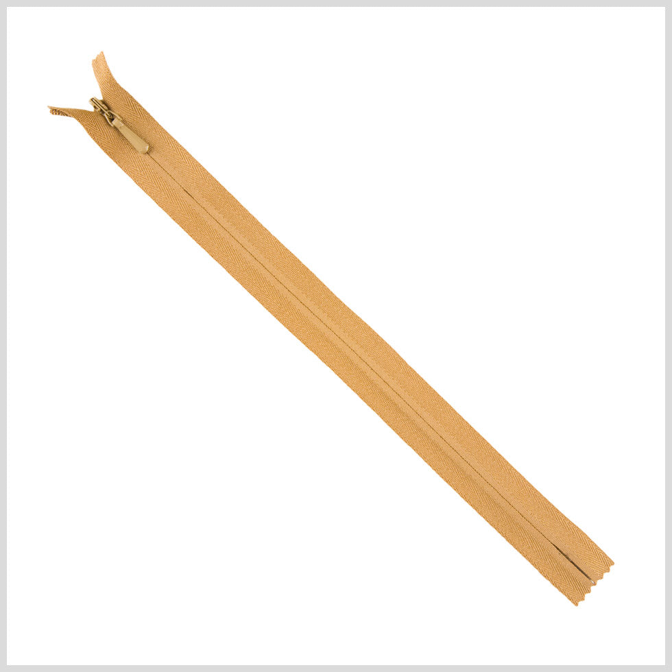 Invisible Zipper 9" by YKK - 857 Antique Gold