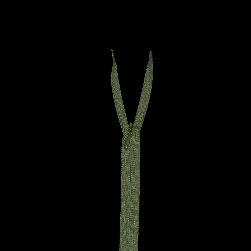 Invisible Zipper 9" by YKK - 887 Grasshopper