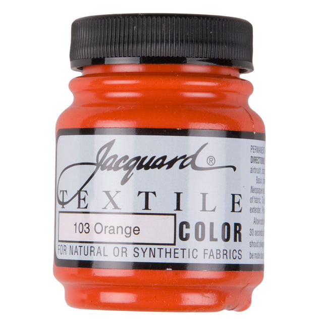 Jacquard Textile Color Fabric Paint - 103 Orange