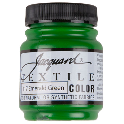 Jacquard Textile Color Fabric Paint - 117 Emerald Green
