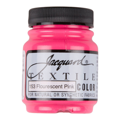Jacquard Textile Color Fabric Paint - 153 Fluorescent Pink