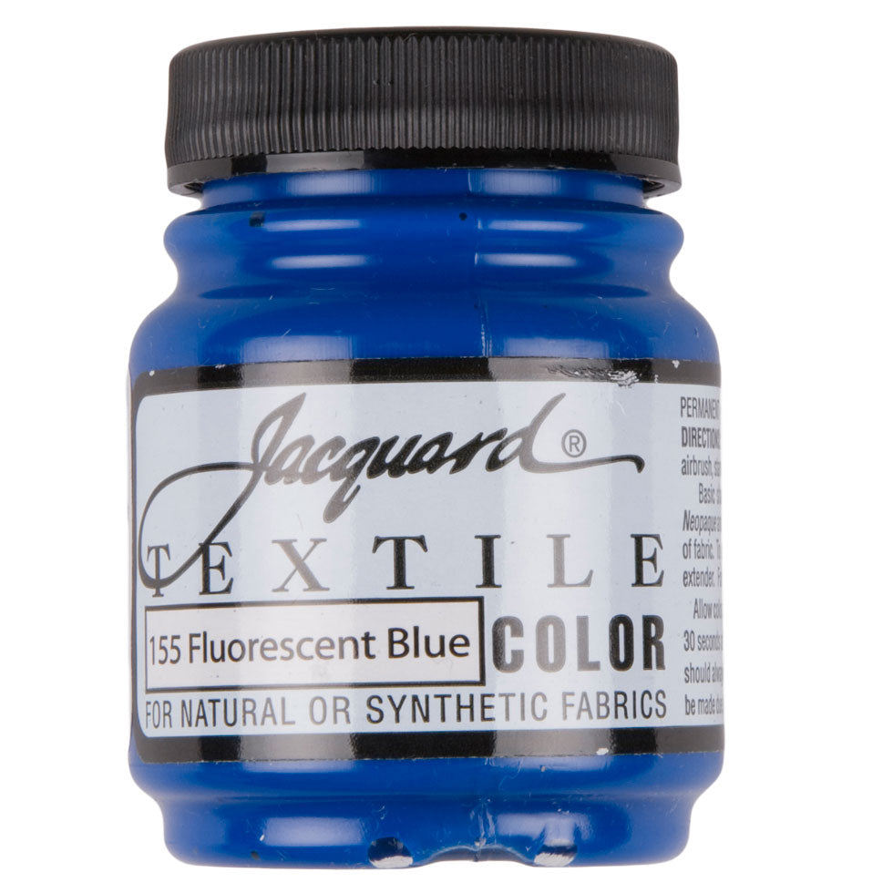 Jacquard Textile Color Fabric Paint - 155 Fluorescent Blue