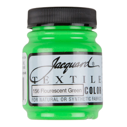 Jacquard Textile Color Fabric Paint - 156 Fluorescent Green