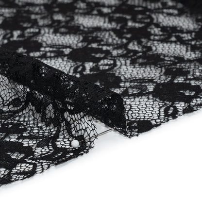 Chantilly Lace - Black Floral Vines
