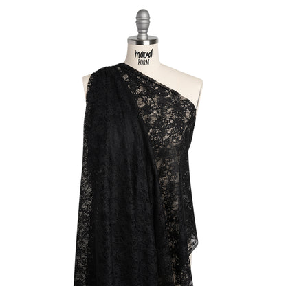 Chantilly Lace - Black Floral Vines