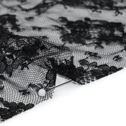 Chantilly Lace - Black Little Bouquets