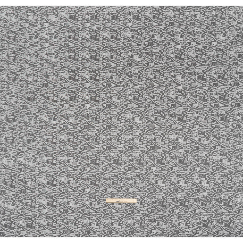 Nylon Raschel Mesh Lace - Ivory Erratic Zig Zags - Full