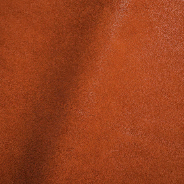 Vesper Italian Orange Antique Look Top Grain Performance Cow Leather Hide with Protective Finish