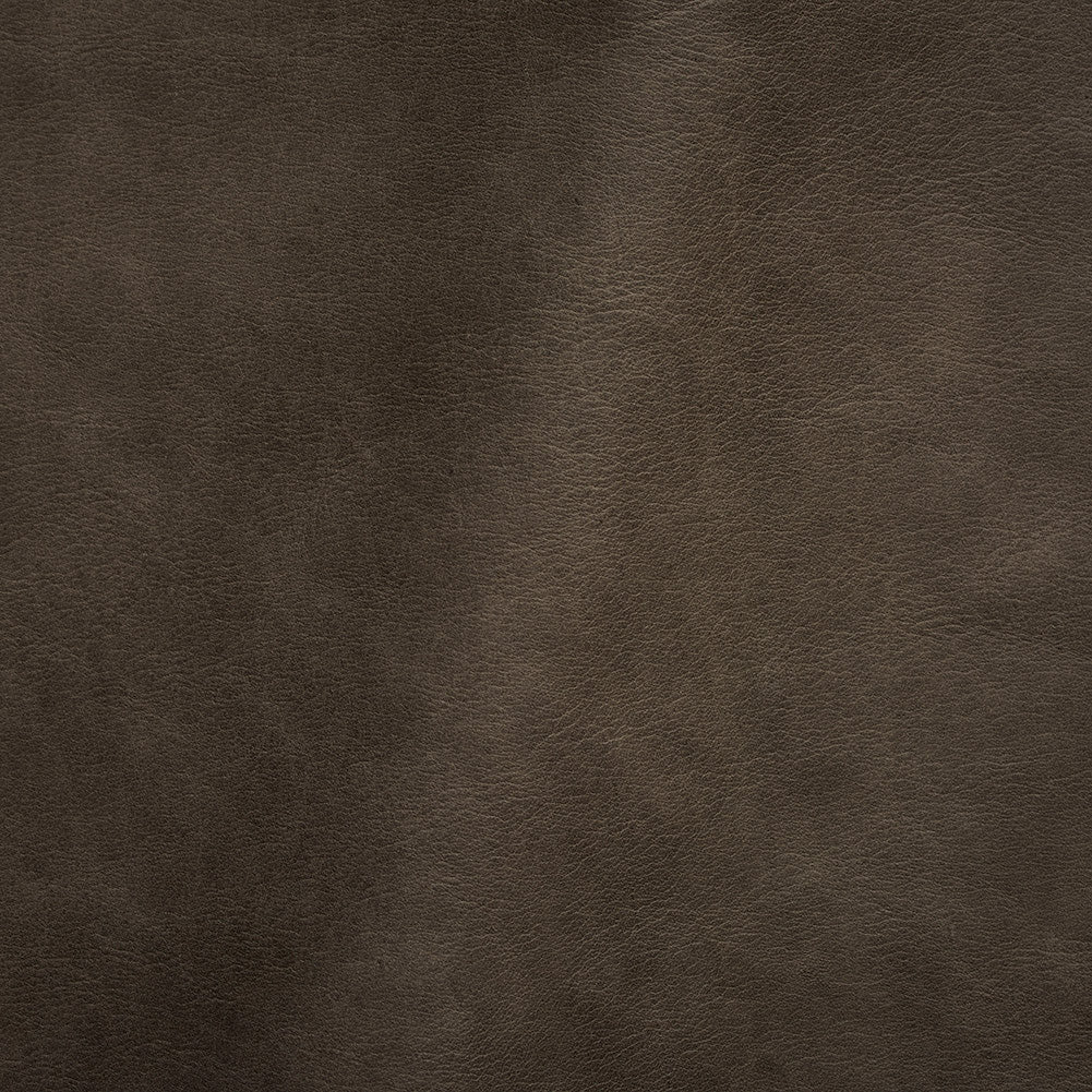Martini Italian Charcoal Aniline Dyed Smooth Nubuck Top Grain Cow Leather Hide