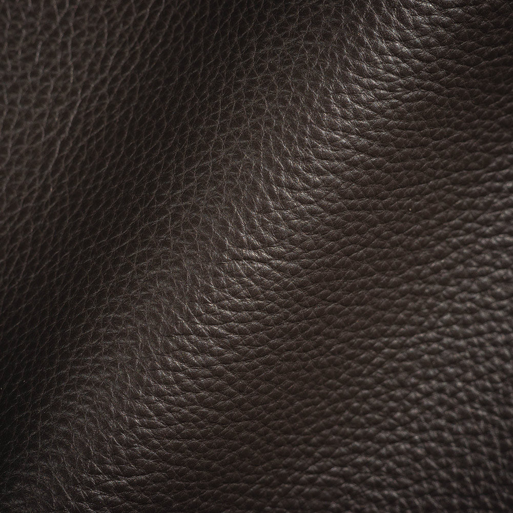 Daiquiri Italian Dark Brown Pearlized Semi-Aniline Top Grain Performance Cow Leather Hide