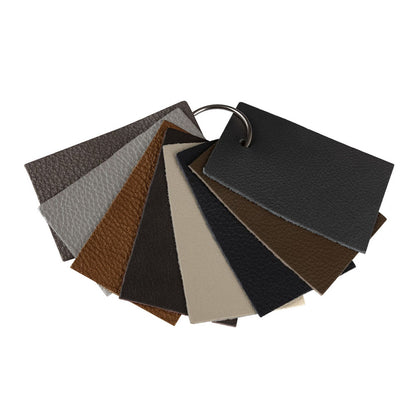 Daiquiri Italian Mist Blue Pearlized Semi-Aniline Top Grain Performance Cow Leather Hide Drape