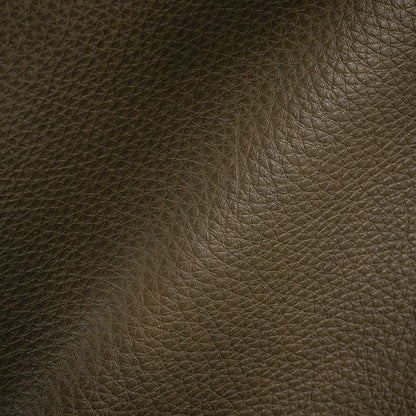 Moscato Italian Olive Aniline Dyed Soft Top Grain Performance Cow Leather Hide with Protective Topcoat