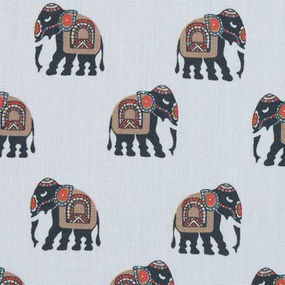 Mood Exclusive Le Cirque Charmant Elephant Printed Cotton Poplin