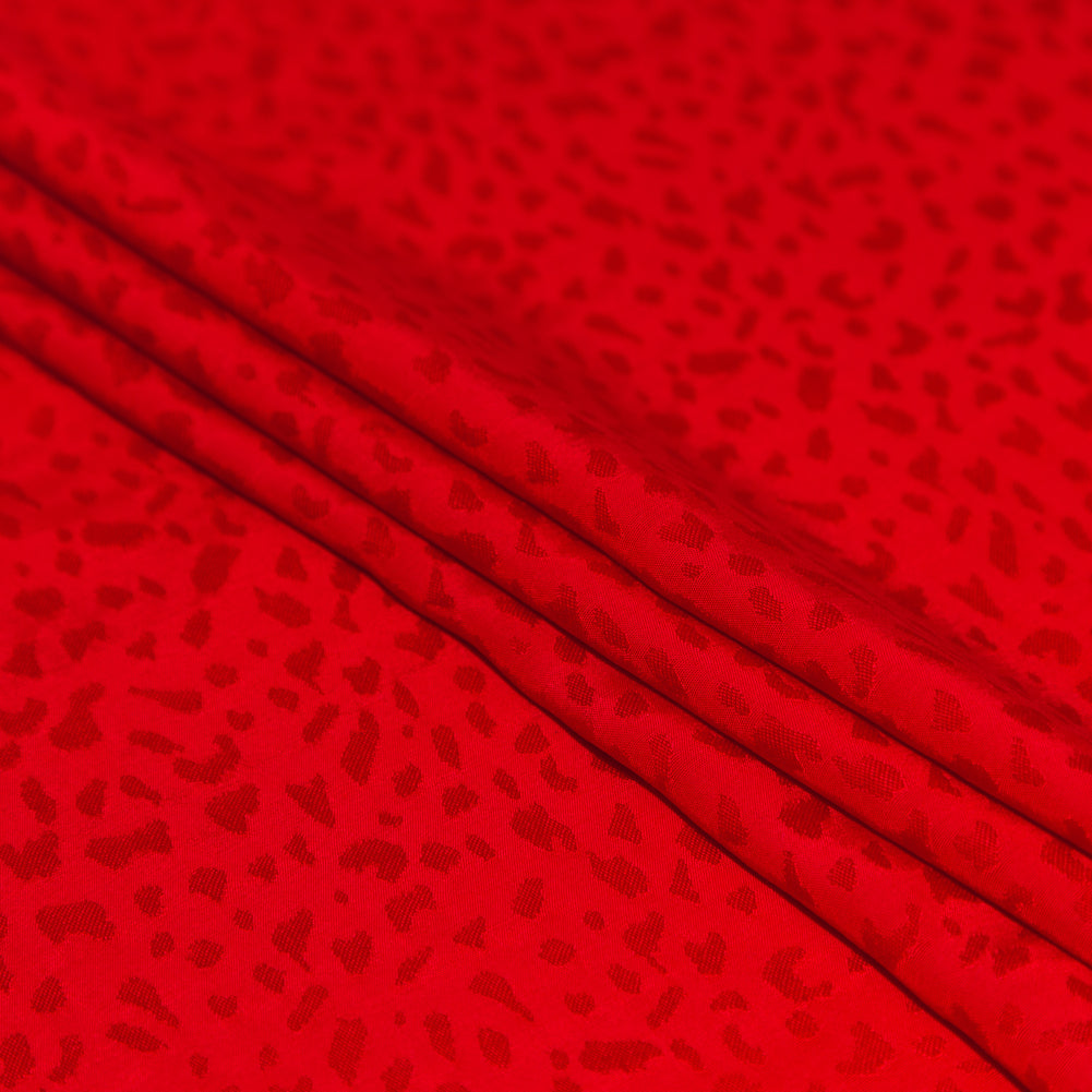 Mood Exclusive Garnet Spots Cheetah Jacquard - Folded