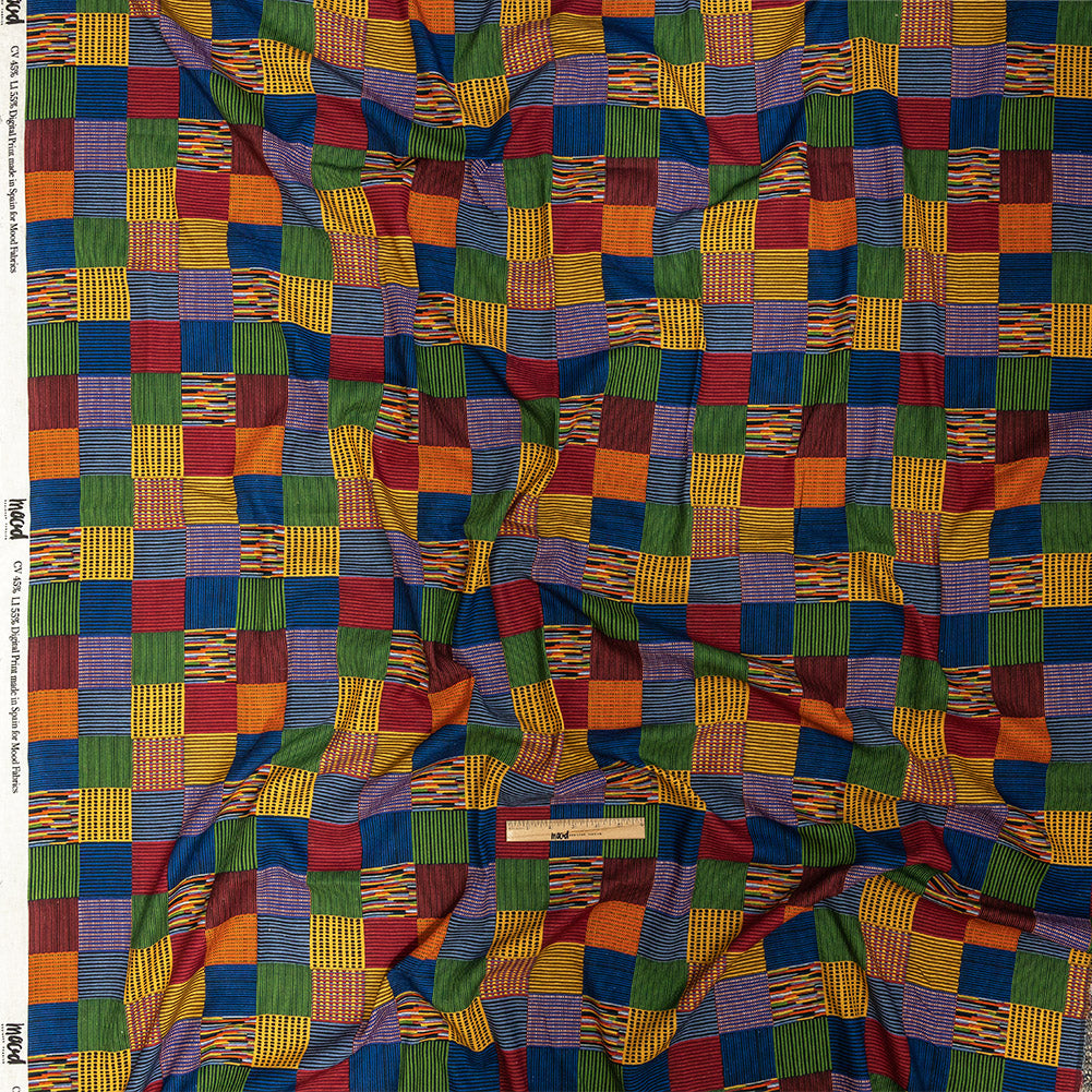 Mood Exclusive Palladian Patchwork Linen and Rayon Woven - Full