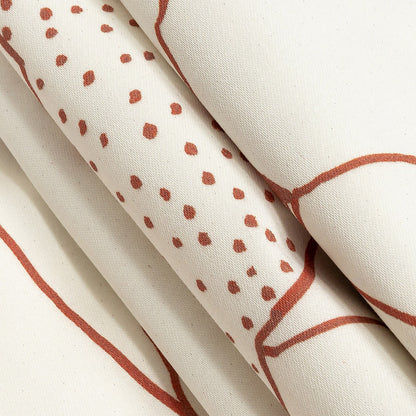 Stretch Cotton Sateen - Pink and White Women - Cameo Print - Mood Exclusive Viso Collection Folded