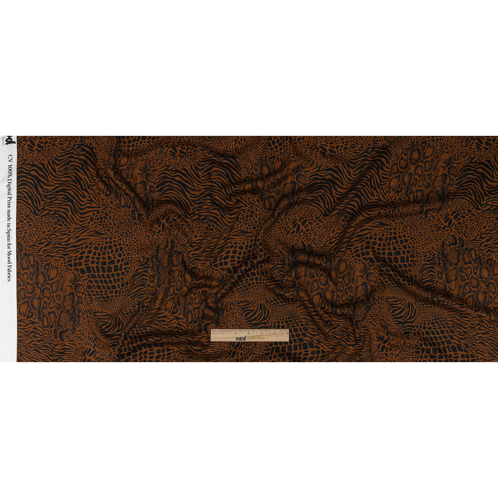 Rayon Challis - Animal Print Patchwork - Untamed Masquerade Print - Mood Exclusive Rio Collection - Full