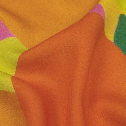 Rayon Challis - Citrus Fruits - Zest Friends Print - Mood Exclusive Citrus Collection