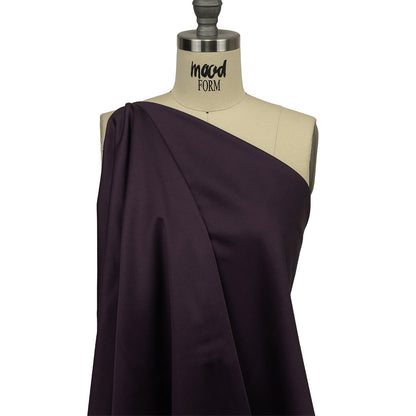 Stretch Cotton Sateen - Shadow Purple - Mood Exclusive Carlos Collection