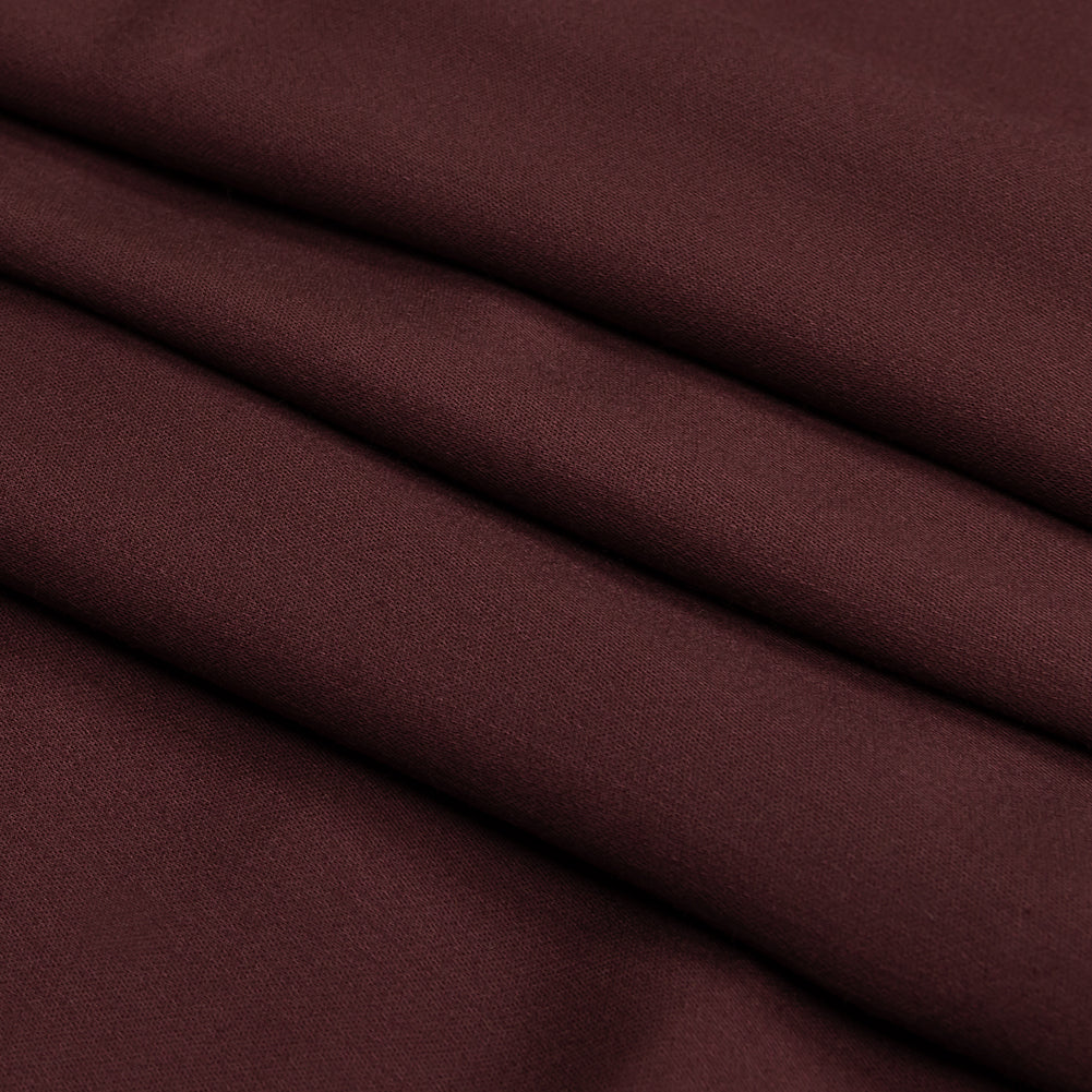 Rayon Challis - Burgundy - Mood Exclusive Vivian Collection - Folded