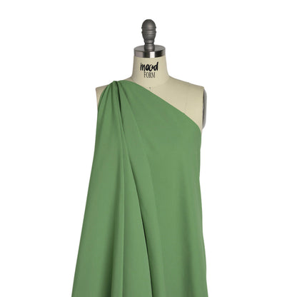 Recycled Polyester Swim Trunk Fabric - Basil - Mood Exclusive Malibu Collection
